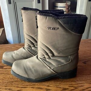 Sporto insulated front zip boots